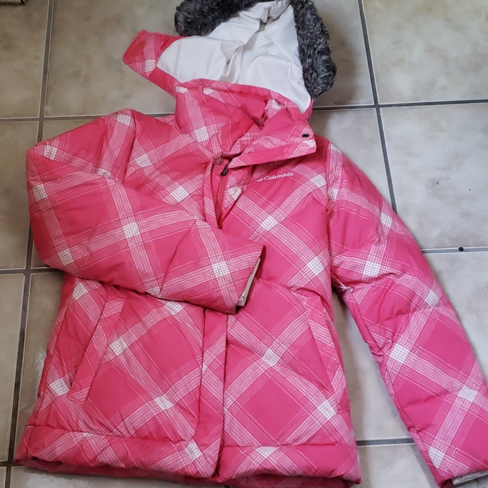 Columbia girls coat  omni-shield sz 14/16
